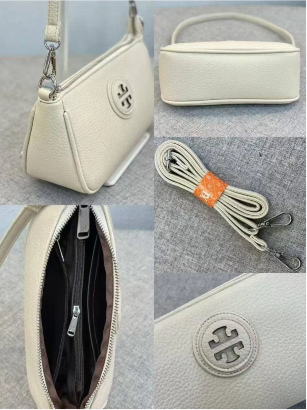 Women's Tory Burch Shoulder Bag One Size Beige - Picture 2 of 2